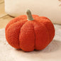 Virella | Pumpkin Plush Boucle Cushion for Cosy Sofa Décor