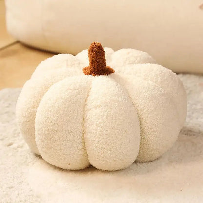 Virella | Pumpkin Plush Boucle Cushion for Cosy Sofa Décor