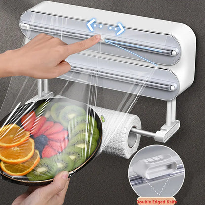 WrapMate™ 3-in-1 Organizer — Cut, Store & Dispense Easily