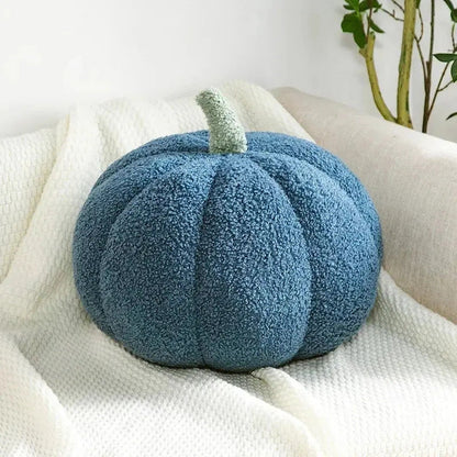 Virella | Pumpkin Plush Boucle Cushion for Cosy Sofa Décor