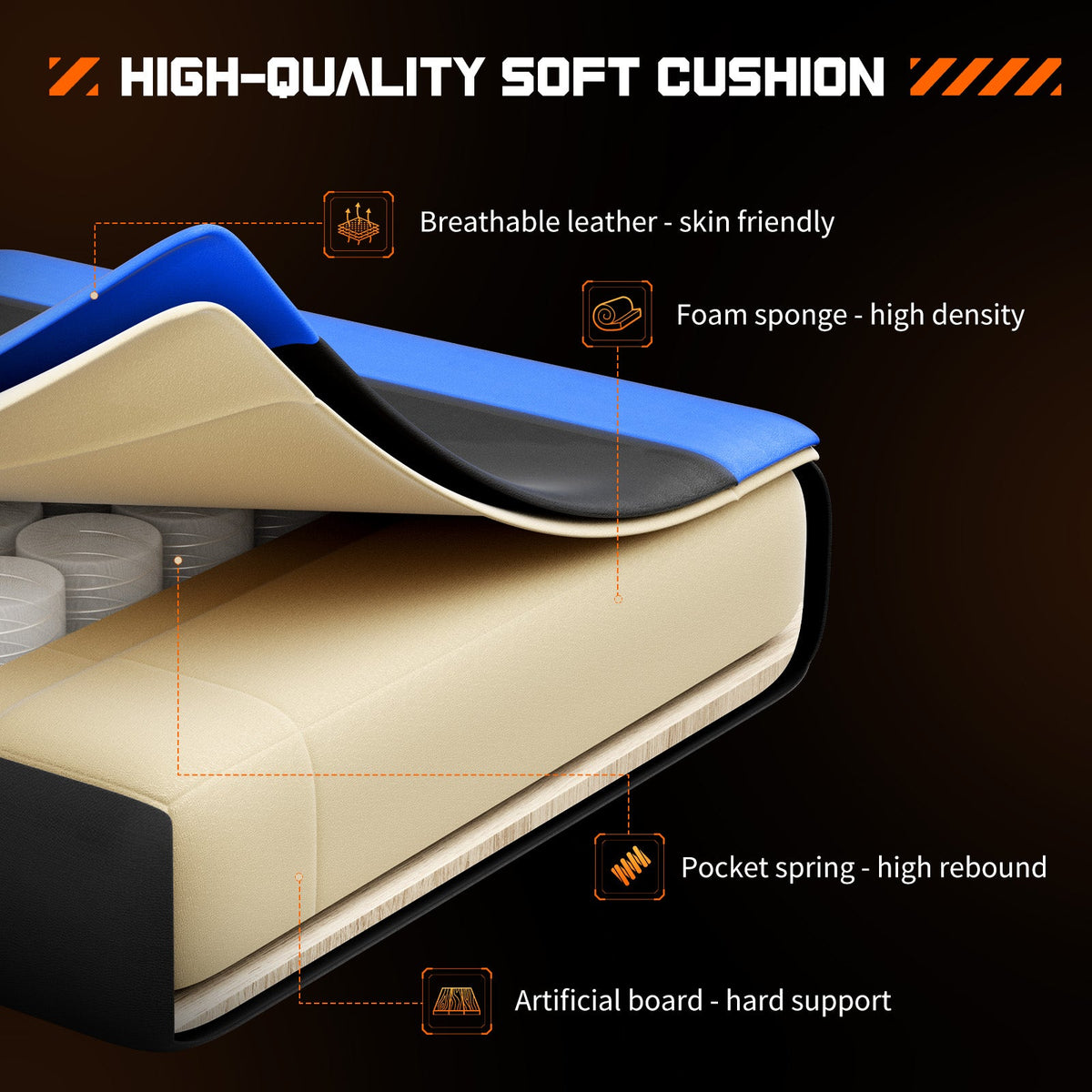 Ergonomic Gaming and Office Chair
