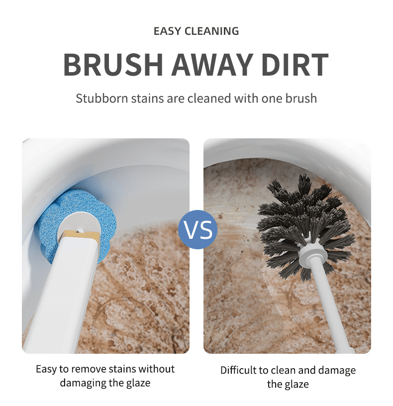 🚽💦Disposable Replacement Wall-Mounted Innovative Toilet Brush Set✨