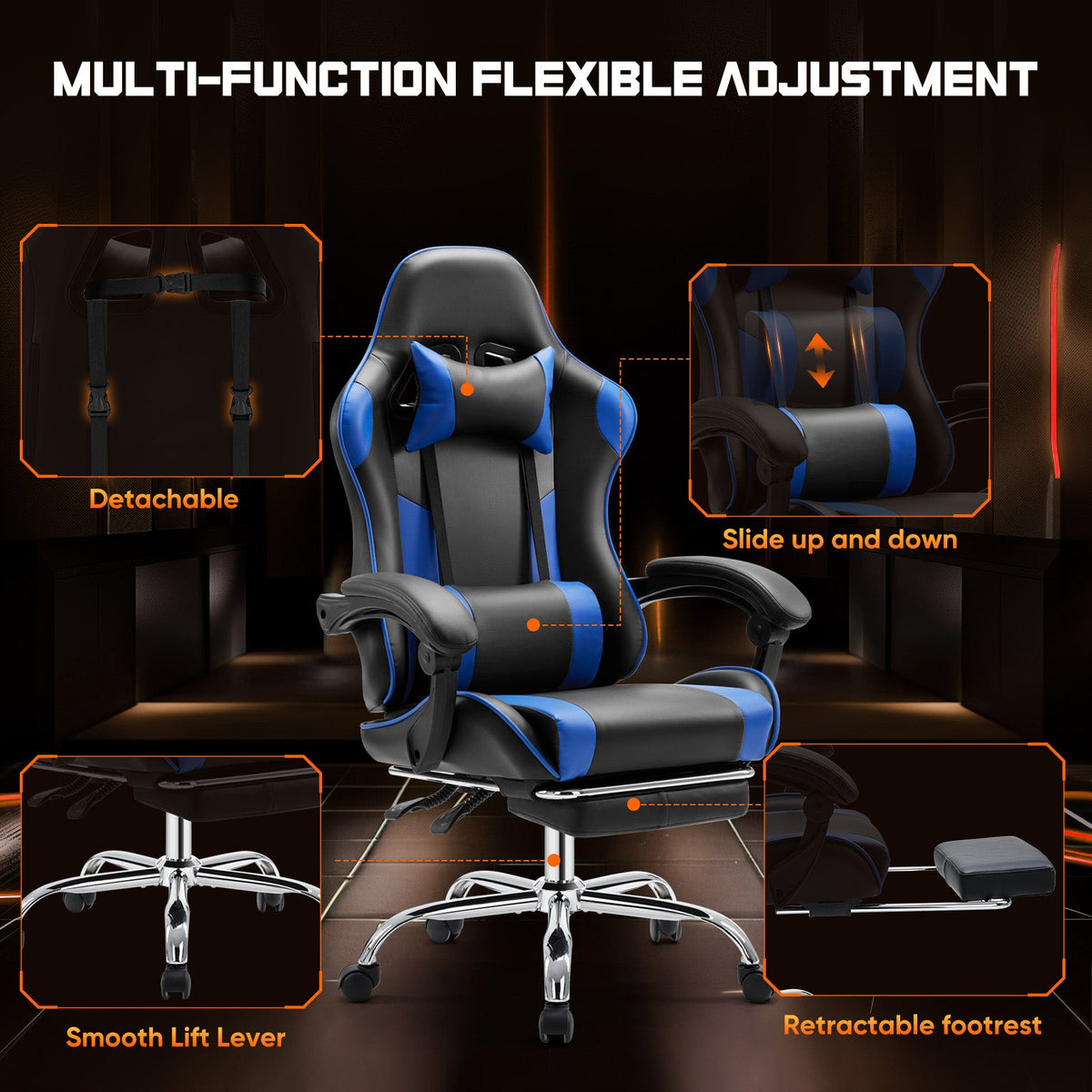 Ergonomic Gaming and Office Chair