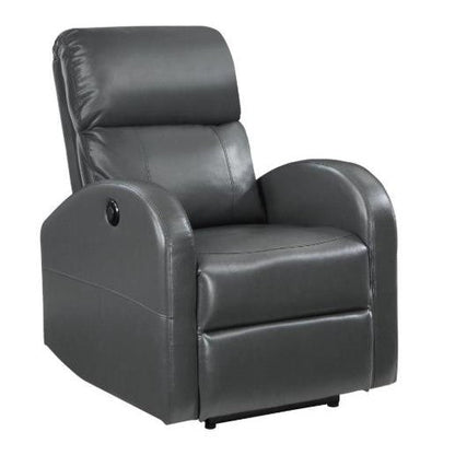 Devin Power Recliner, Grey